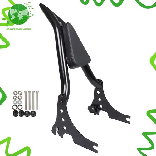 Black rear passenger sissy - black,
