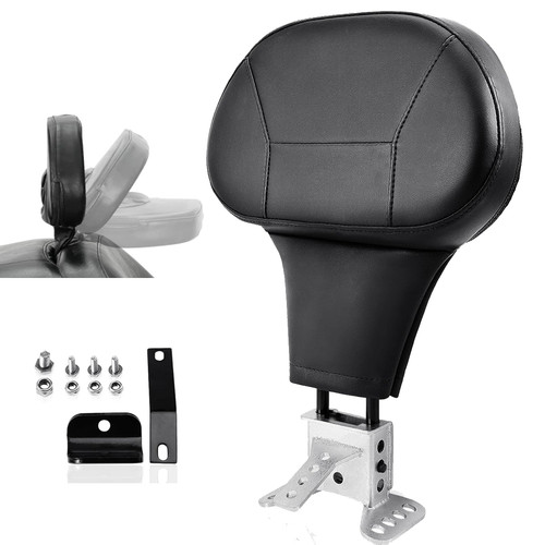 Black driver rider backrest - driver,